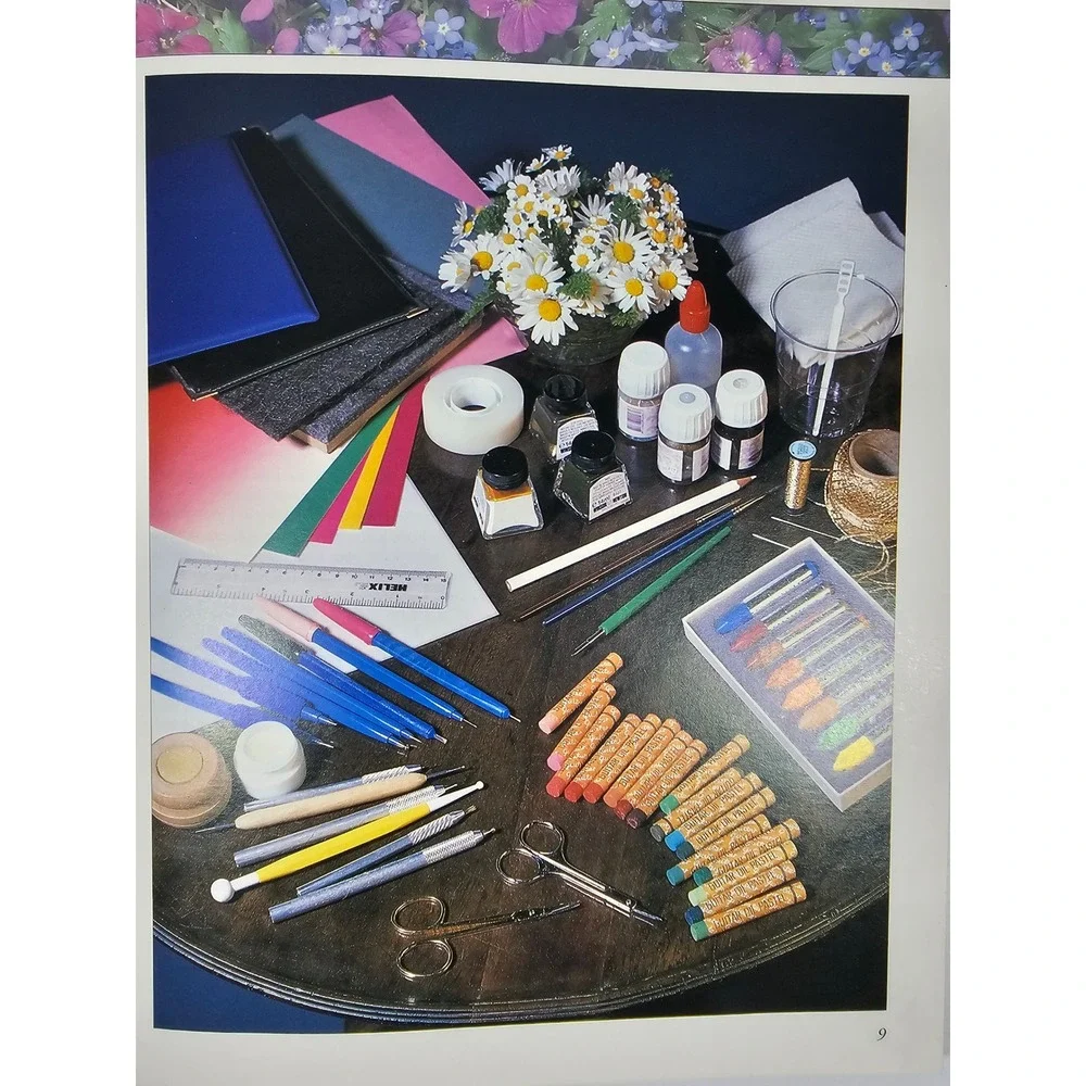 Parchment Craft Janet Wilson Search Press Paper Crafting Book ISBN 0855327960